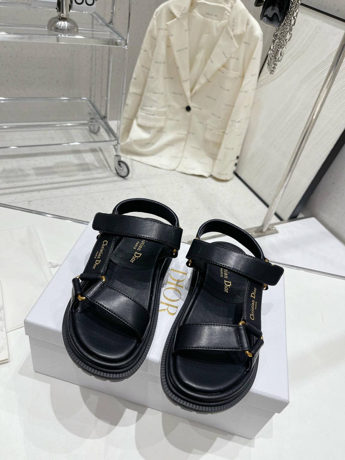 Dior Velcro sandals-13